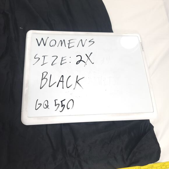 French Laundry Casual Drawstring Midi Skirt Adult Womens Size 2X Black - Picture 9 of 9